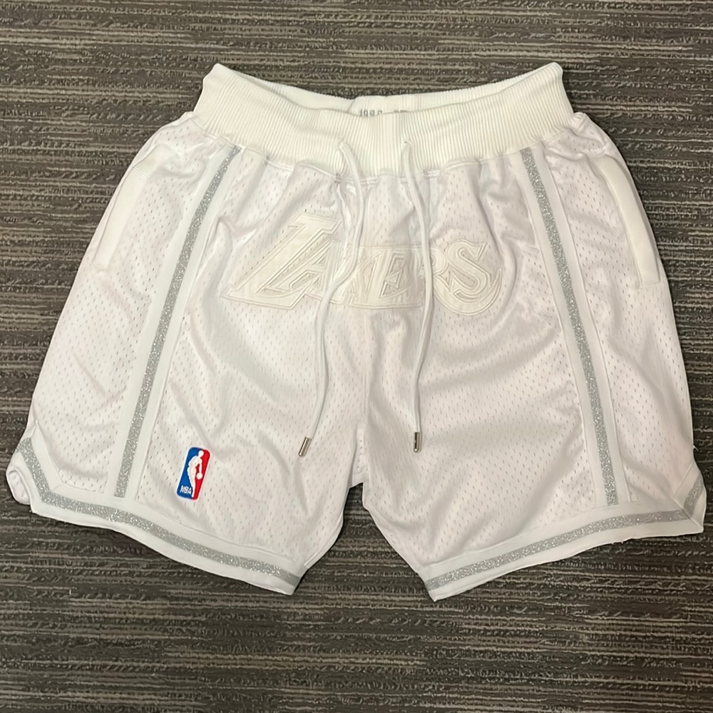 COPY - NBA Lakers Vintage Basketball Shorts